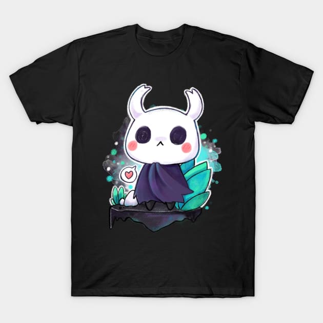 Hollow Knight chibi T-Shirt by linkitty